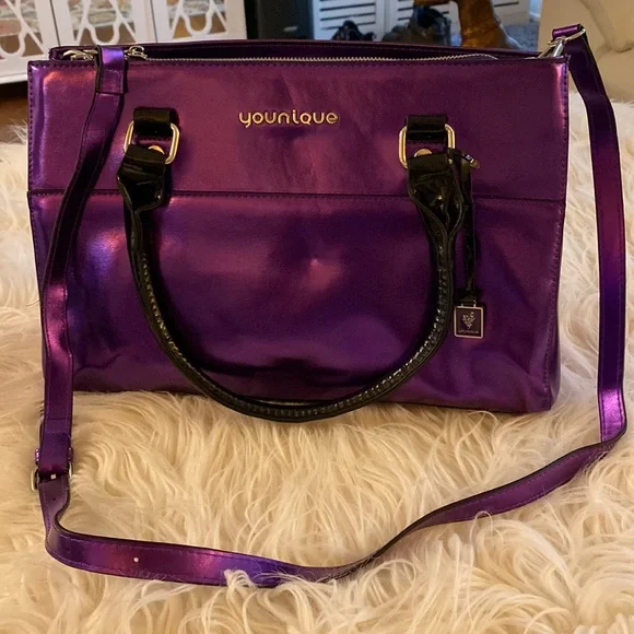 Younique Purple Laptop Bag - Picture 2 of 11